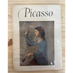 Pablo Picasso by William Lieberman Abrams Art Book 16 Color Prints